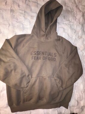 Fear of God Essentials Wood Hoodie SML